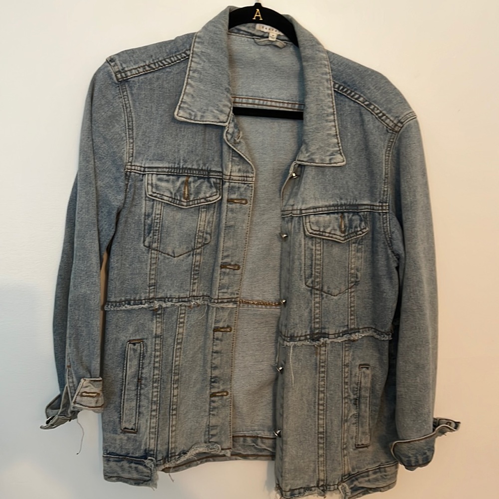Jean jacket oversized